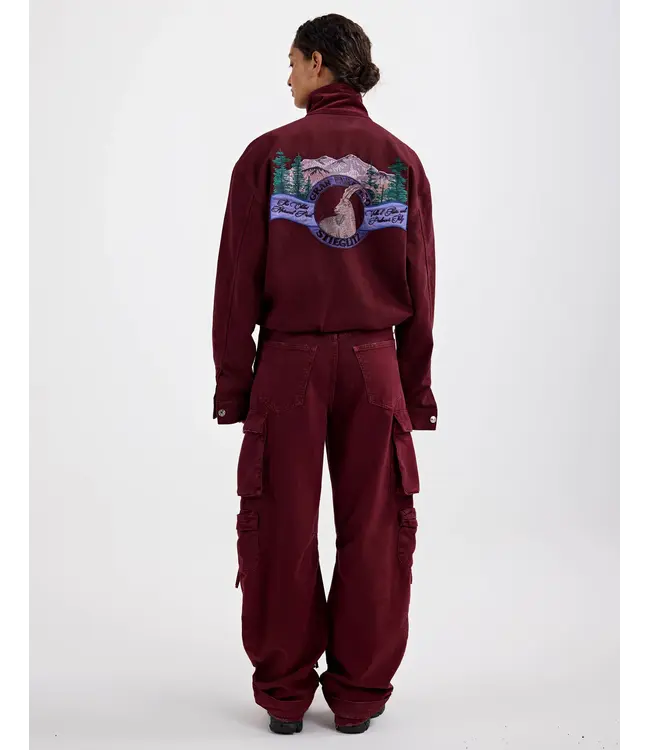 Stieglitz Stieglitz Franca Balloon Cargo Jeans Red
