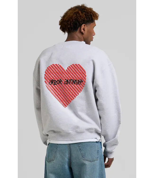 Arbor Antwerp Arbor Heartwork Crewneck Melange