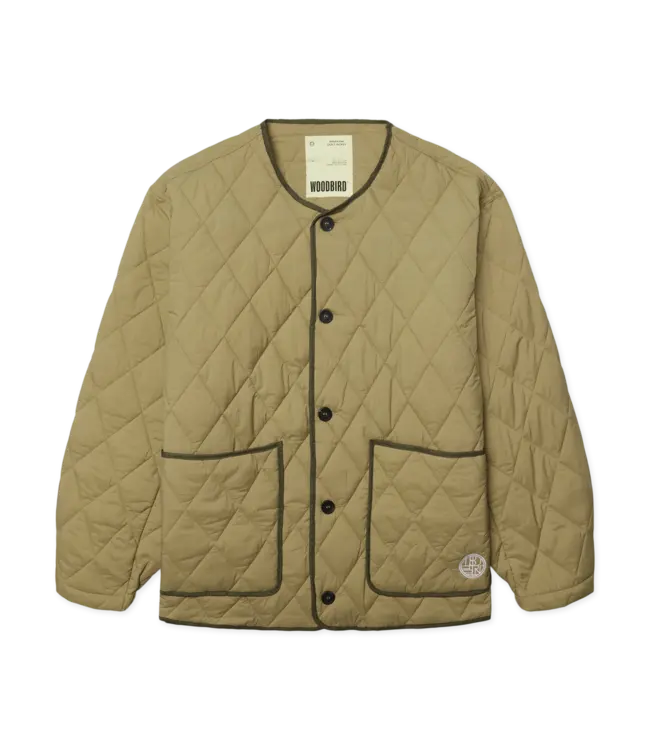 Woodbird Woodbird Khaki Wayne Quilt Jacket