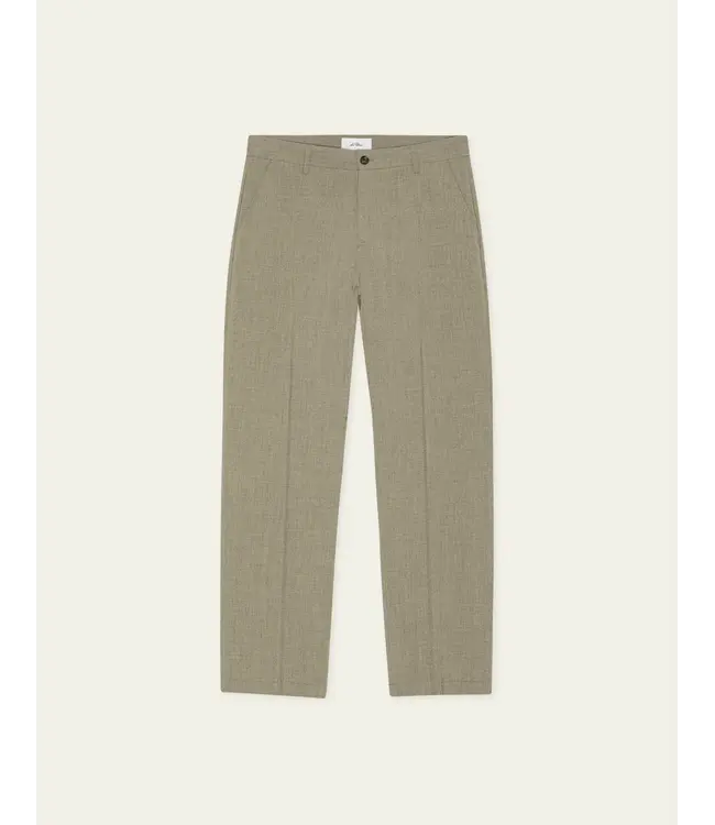 Les Deux Les Deux Como Slack Pants Dark Sand  Melange
