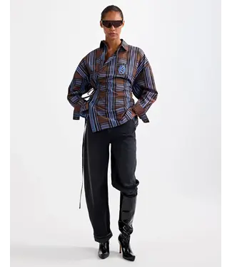 Stieglitz Stieglitz Zita Wrap Blouse Brown