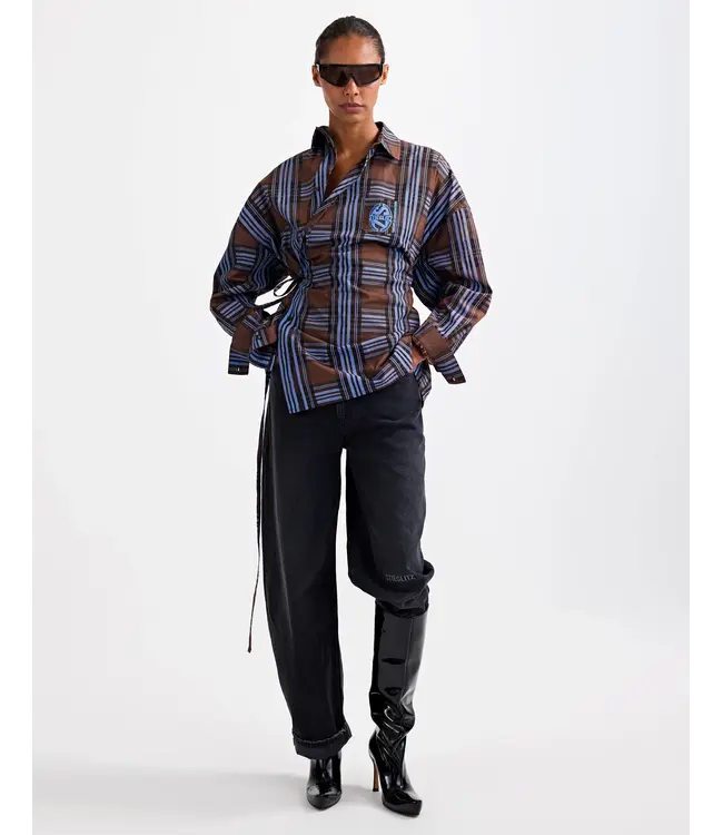 Stieglitz Stieglitz Zita Wrap Blouse Brown