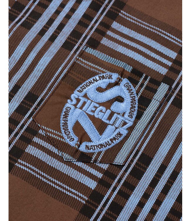 Stieglitz Stieglitz Zita Wrap Blouse Brown
