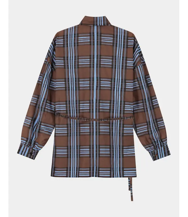 Stieglitz Stieglitz Zita Wrap Blouse Brown