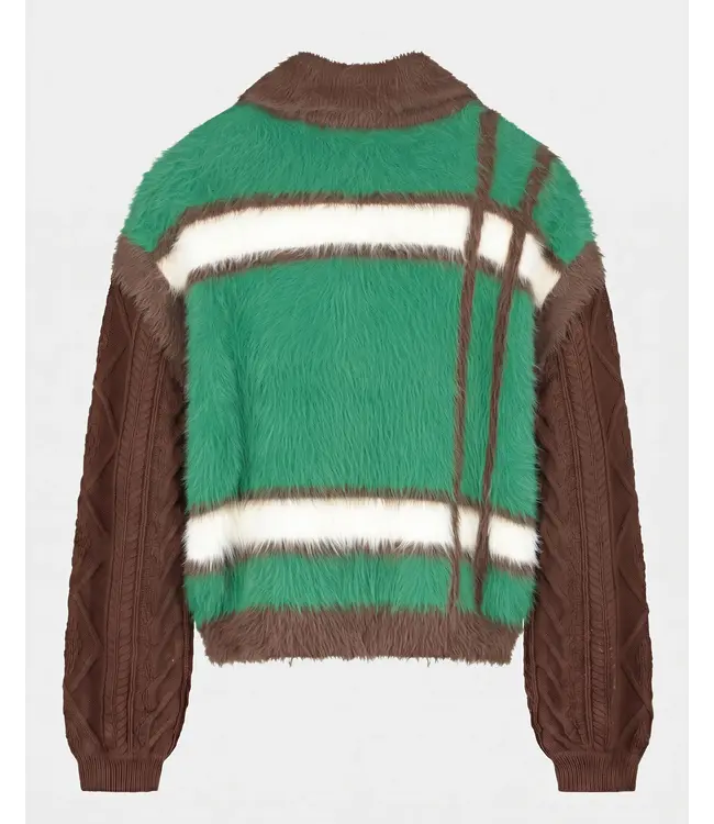 Stieglitz Stieglitz Santo Knitted Sweater Green