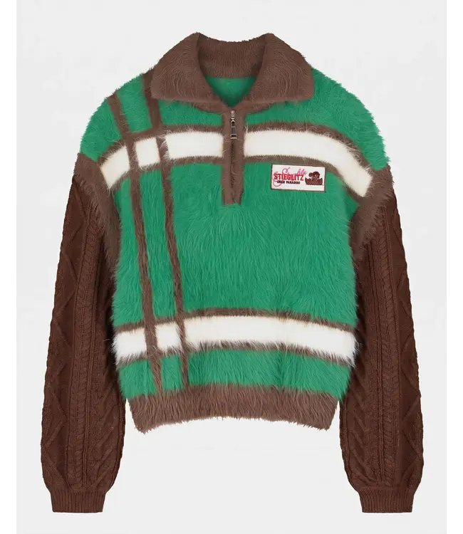 Stieglitz Stieglitz Santo Knitted Sweater Green