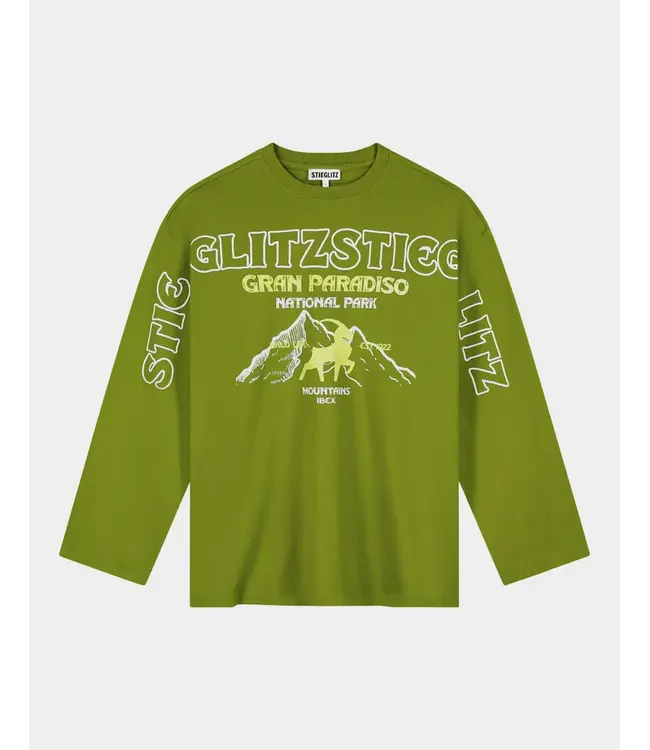 Stieglitz Stieglitz Gineva Wide Skate Longsleeve Green