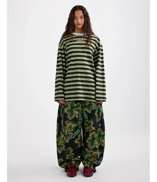 Stieglitz Stieglitz Donna Wide Skate Longsleeve Green