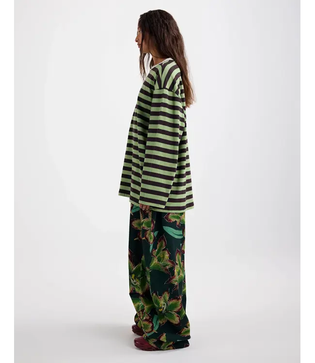 Stieglitz Stieglitz Donna Wide Skate Longsleeve Green
