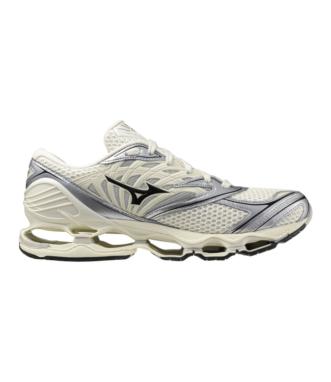 Mizuno Mizuno Wave Prophecy Pristine/Black/Silver