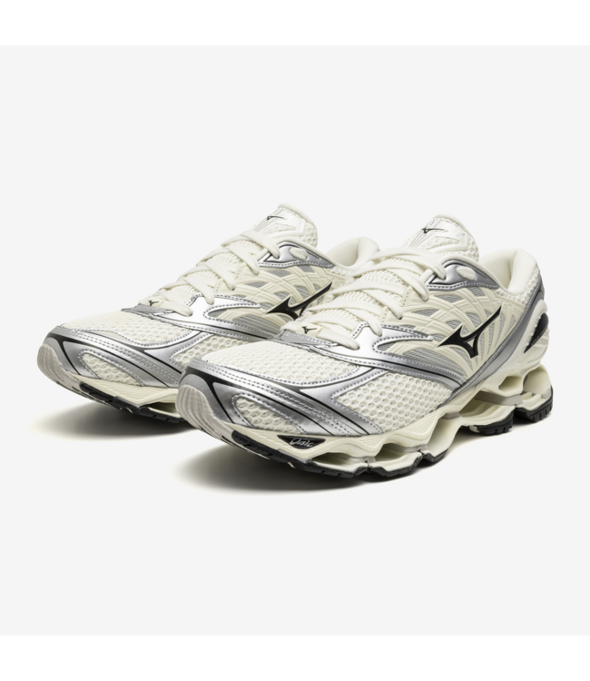 Mizuno Mizuno Wave Prophecy Pristine/Black/Silver