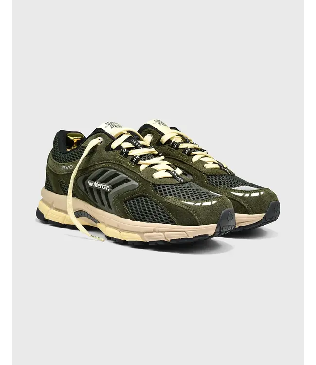 The Mercer Brand Mercer The Re-Run Evo Nubunck Army Green
