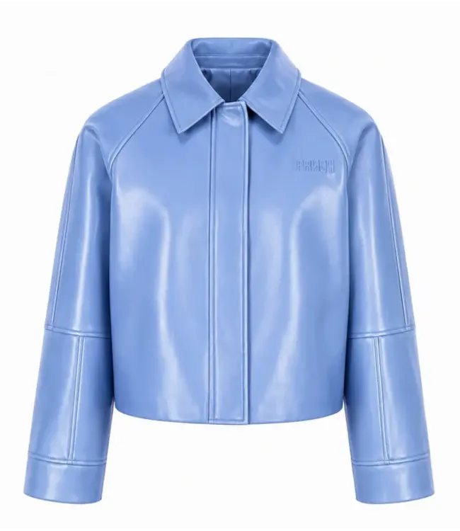 Frnch Frnch Veste Plaka Blue Lavande