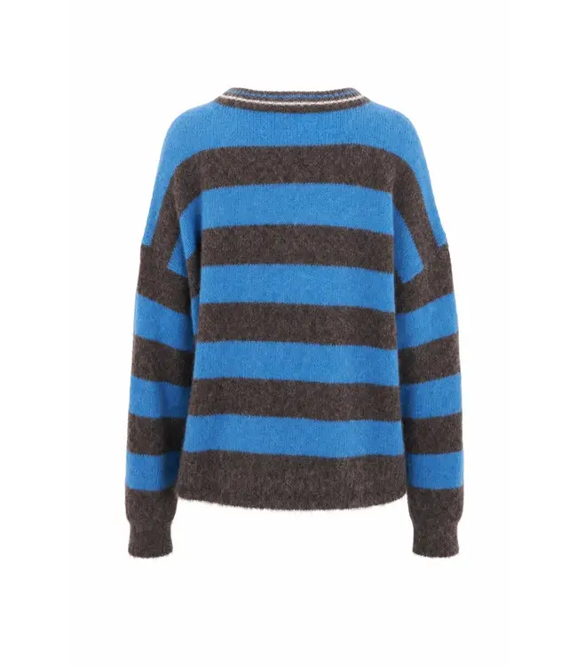 Frnch Frnch Set De Pull Echarpe Kalamata Marron Glace