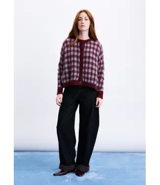 Frnch Frnch Cardigan Aomori Bordeaux