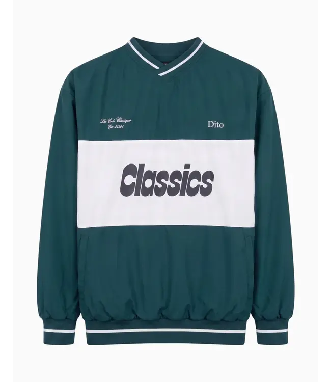 Dito Collective Dito Retro Tennis Jacket Green