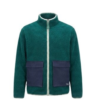 Dito Twill Pocket Polar fleece Green Jacket
