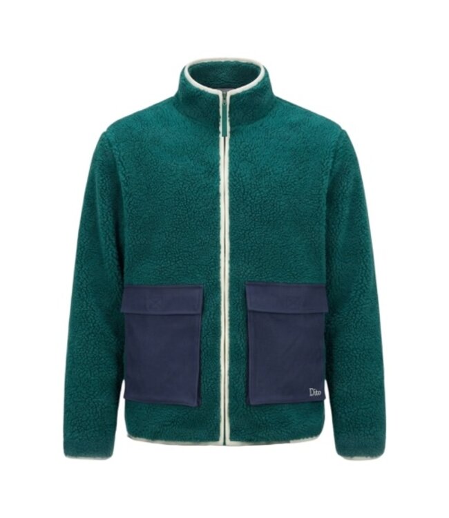 Dito Twill Pocket Polar fleece Green Jacket