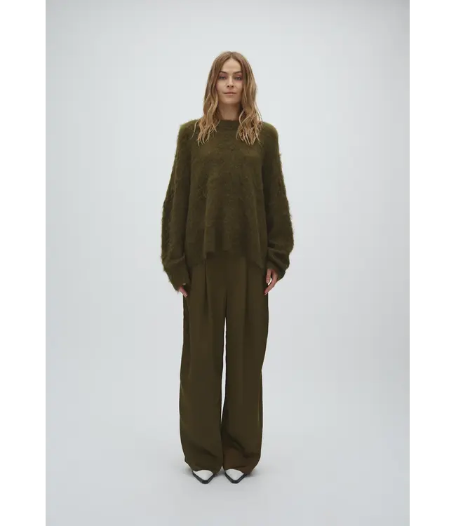 MbyM Mbym Brush Gillis-M Knit Smoked Olive