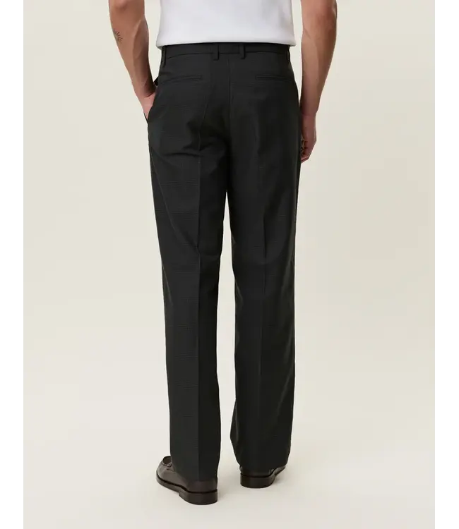 Les Deux Les Deux Houndstooth Slack Pants  Rosin Green