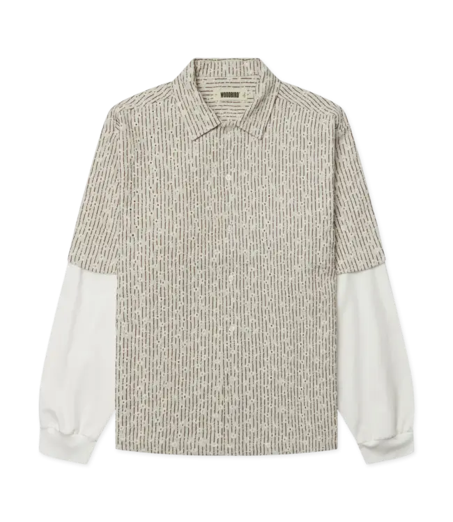 Woodbird Woodbird Wang J Sleeve Shirt Off White