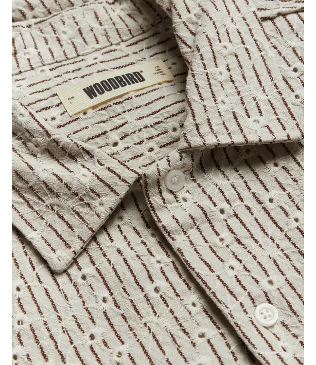 Woodbird Woodbird Wang J Sleeve Shirt Off White