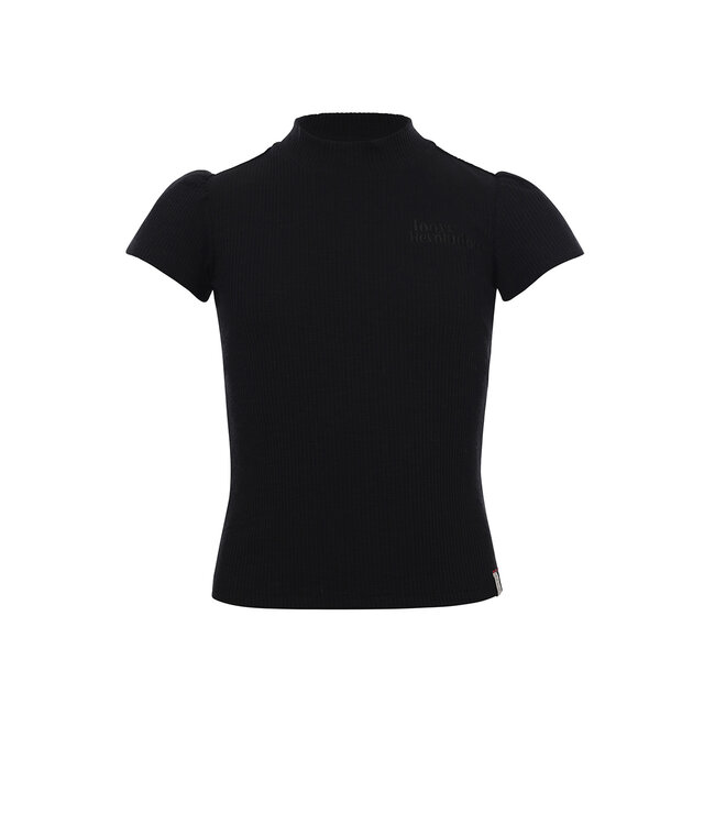 T-shirt slub jersey Black¬†