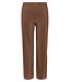 Pliss√© pants wide leg Clay color