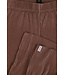 Plissé pants wide leg Clay color