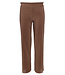 Pliss√© pants Little  wide leg Clay color