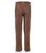 Pliss√© pants Little  wide leg Clay color