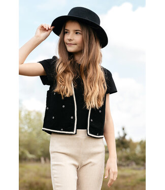 LOOXS 10sixteen T-shirt slub jersey Black 