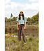 Plissé pants wide leg Clay color