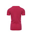 Fluo pink rib  t-shirt Keyholes