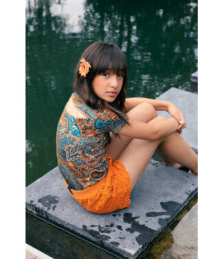 LOOXS 10sixteen T-shirt ribjersey summer paisley