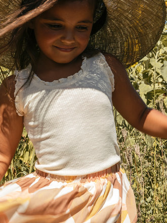 LOOXS Little Viscose skirt Summer Leaves LOOXS Little Viscose skirt Summer Leaves