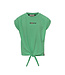 Viscose cropped t-shirt Green
