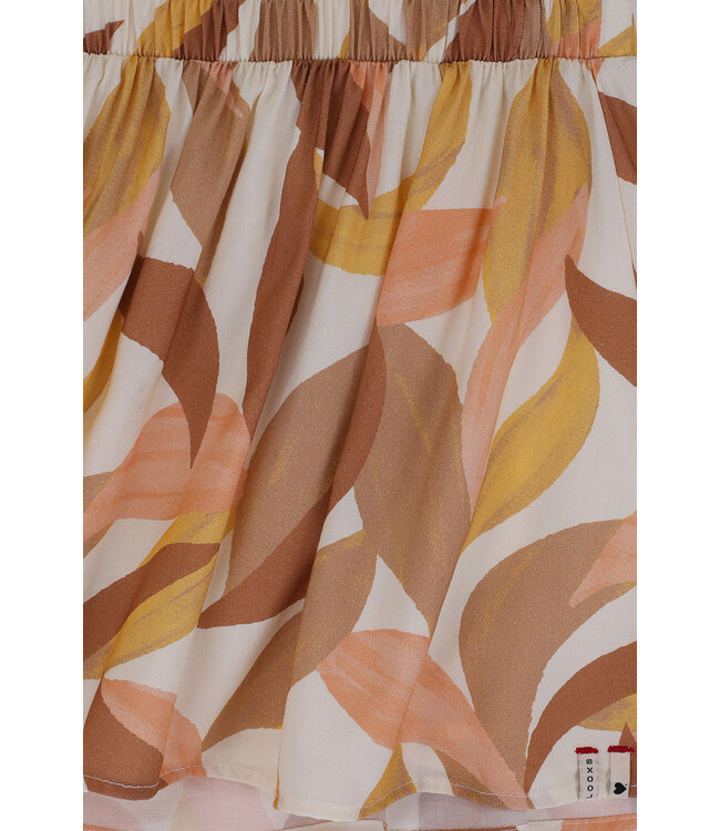 Viscose skirt Summer Leaves