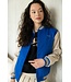 Baseball jacket cobalt