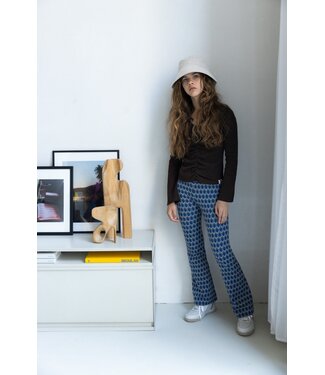 LOOXS 10sixteen T-shirt flared sleeves brown