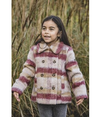 LOOXS Little Jacket check coat fabric