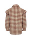 Outdoor blouse brown check