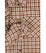 Outdoor blouse brown check