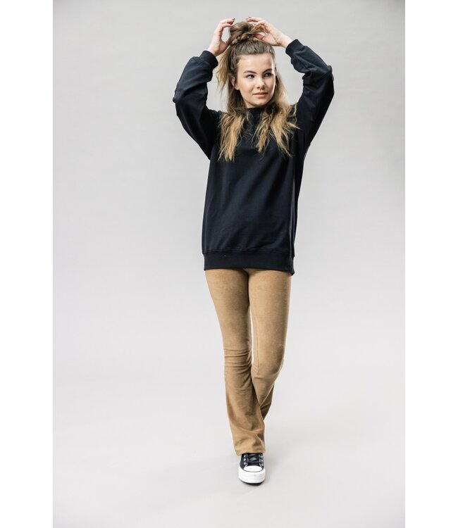 Sweater Black Oversized Long