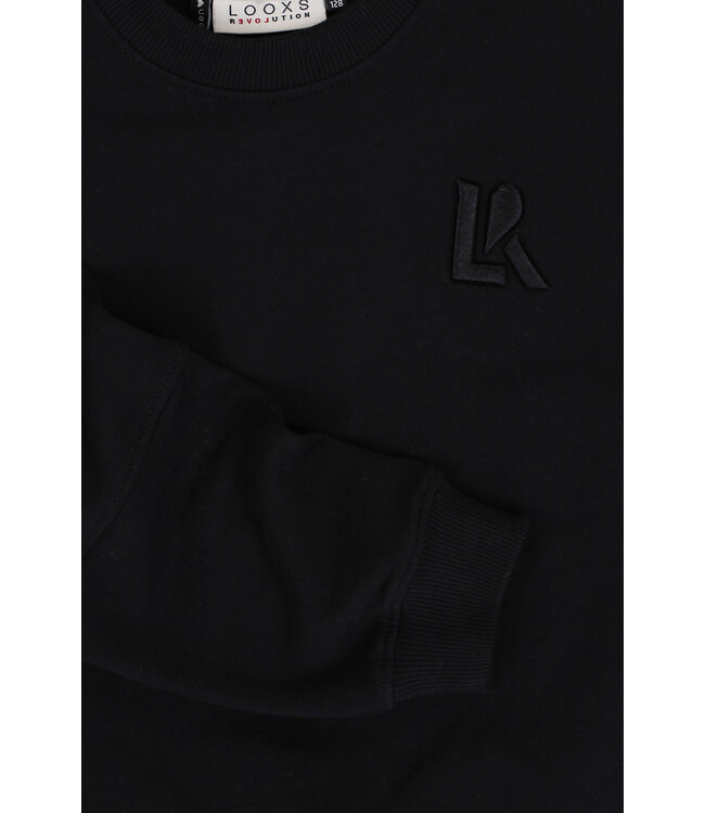 Sweater Black Oversized Long