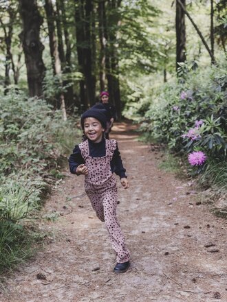 LOOXS Little Salopette ribbed velvet mini print LOOXS Little Salopette ribbed velvet mini print