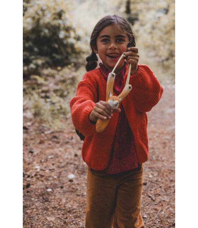 Wide leg baby corduroy Oker