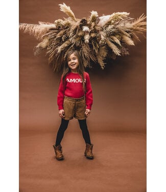 LOOXS Little Knitted sweater Amour Bright Red