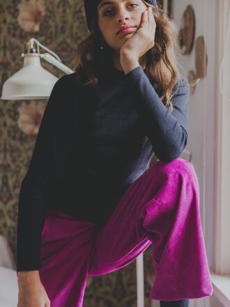 LOOXS 10sixteen Wide leg Corduroy pants Fuchsia LOOXS 10sixteen Wide leg Corduroy pants Fuchsia