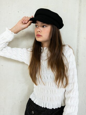 LOOXS 10sixteen Lace top Snow LOOXS 10sixteen Lace top Snow